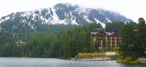Hotel Hochschober / Turracher Höhe; der erste beheizte Seepool in den Alpen