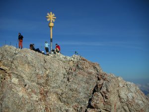 Gipfelkreuz auf der Zugspitze